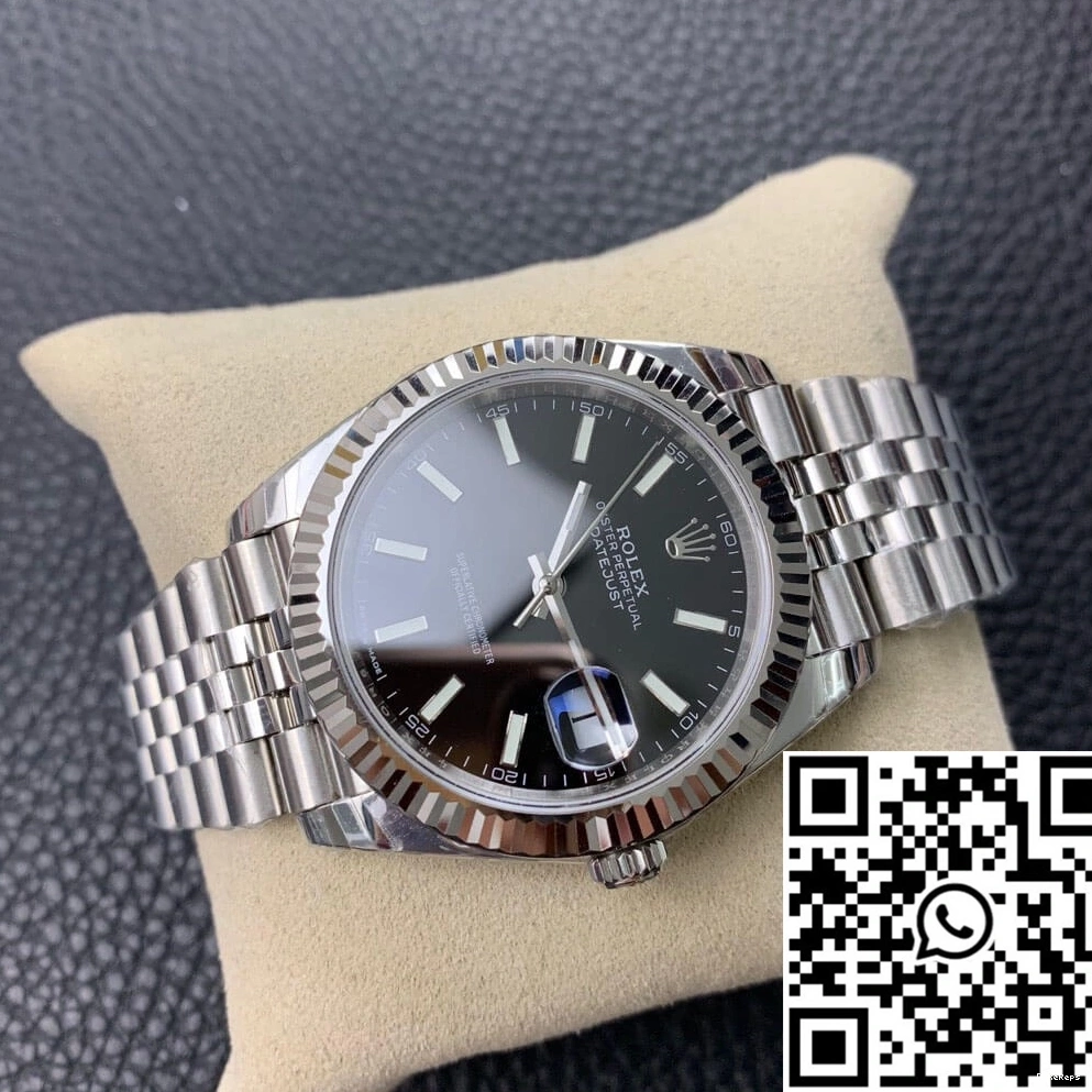 EW Factory Black Dial Datejust M126334-0018 Rolex 0220